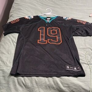 Reebok Miami Dolphins Brandon Marshall #19 Jersey – Black Alternate – Kids XL